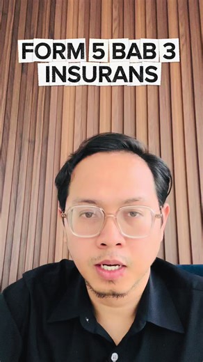 MATH SPM: Belajar Insurans dengan Sir Fahmi