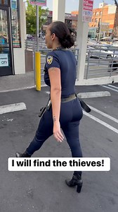 Rookie Cop Ivana will catch a thief! By any means! | Rochella Kellogg