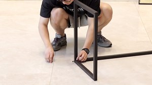 Rattan top Mid-Century Modern Rectangular Coffee Table Pine Wood Frame Living Room Furniture Light Weight