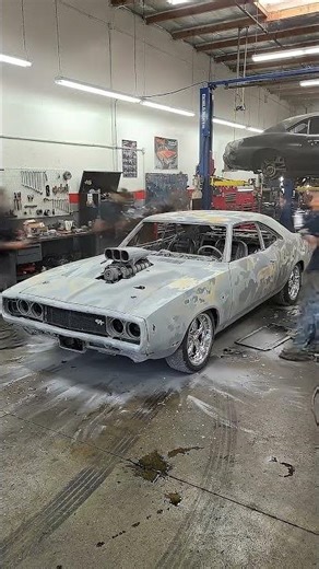 Dodge Charger RT 1970 was restored from scrap metal to its original condition