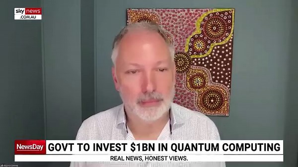 2K views · 34 reactions | University of Sydney Nano Institute Director Professor Stephen Bartlett discusses the federal investment into quantum computing. Watch the full episode at SkyNews.com.au/Stream | Sky News Australia | Facebook