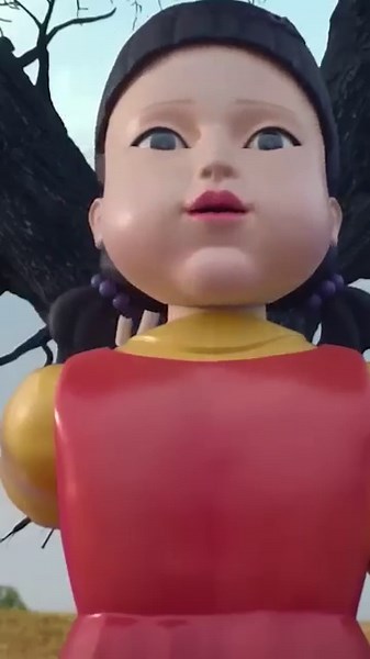 I build every Squid Game character in LEGO #lego #mrbricks #squidgamchallenge