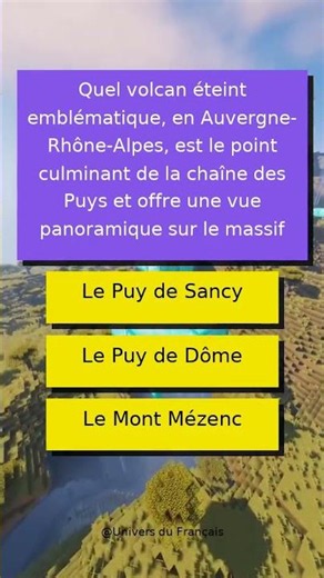 Merveilles Naturelles Françaises !