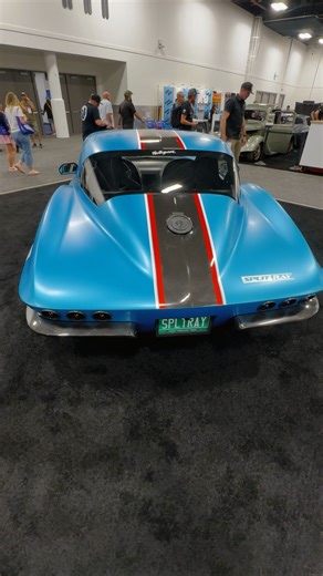 This Carbon Fiber C2 Corvette Has a Custom Chassis & Satellite Data Logging 🤯 #c2corvette #c2