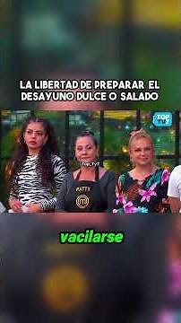 La fusión del dulce y salado en tu desayuno | masterchef celebrity 2025 colombia