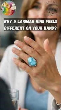 Why a Larimar Ring Feels Different on Your Hand