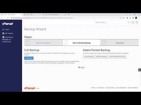 Ultimate Website Safety: Home Directory Backup & Restore Using cPanel's Backup Wizard