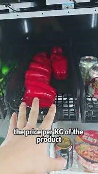 Farm produce, fresh fruit unmanned retail solution that can help you save one employee