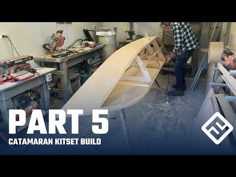 DIY Catamaran Build – Part 5: Kitset Assembly with Form and Float
