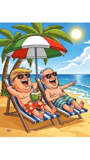 Trump & Netanyahu Beach Party Gone Wrong 😂🚀 | Political Satire