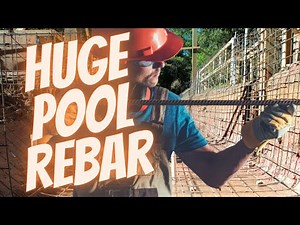 25 Meter Lap Pool Rebar Timelapse