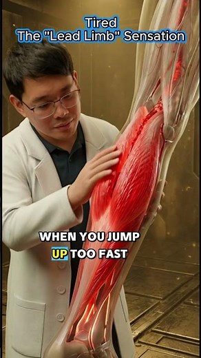 🛌 The 500-Pound Body: The Medical Reason Your Limbs Feel Like Lead!