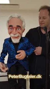 Tom Jones & ventriloquist Peter Nørgaard #comedy #bugtaler #dansk #tomjones #singer