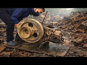 Restoring a Diesel Engine Abandoned for Hundreds of Years | Severely Damaged – Horrific Rust