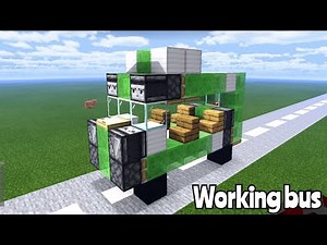 Redstone Bus Tutorial | Minecraft PE