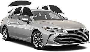 Autotek DIY Car Window Tinting Kit - Customize Shade: 5%, 10%, 20%, 35%, 50%, 70%, for Toyota All Models Sides & Back Windows - Pre-Cut colorants for UV Blocking and Blast Protection
