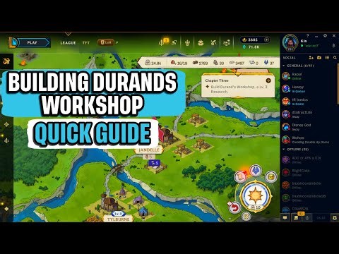 How to Build Durand's Workshop Demacia Rising Chapter 3 Quick Guide