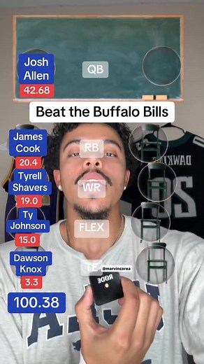 14K views · 37 reactions | Beat the Buffalo Bills in Fantasy Football  | Jacob Rose | Facebook