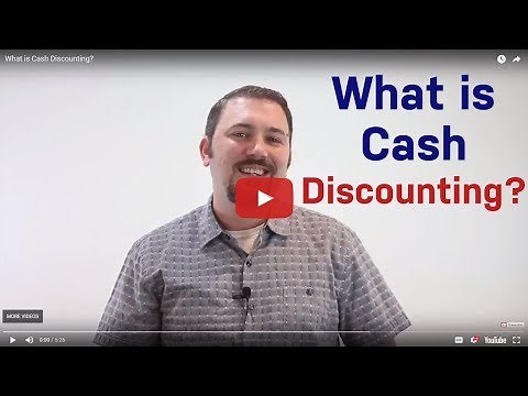 What is Cash Discounting?