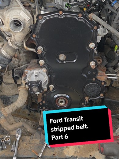 Ford Transit Stripped Belt Repair: Part 6 Guide