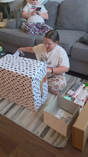 The surprise and happiness for this gift. She did not expect to get this no matter how much she wanted it. she has worked hard at school and has shown so much responsibility and we are grateful we were able to gift it to her. we love you #fyp #christmas #greatful