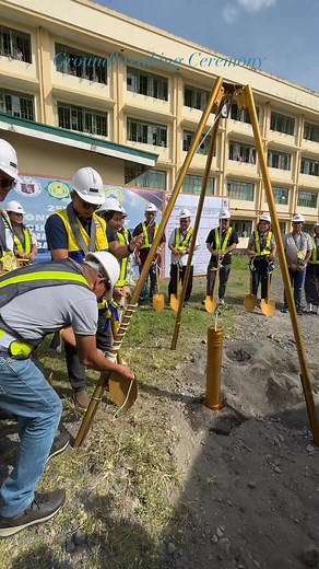 Groundbreaking Ceremony of 2 Storey- 6 Classroom Building #groundbreaking #schoolbuilding #highlights2025 | Jennifer Elgario Roaring