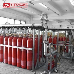 [Hot Item] CO2 Gas Suppression System 70L 90L 100L Steel Gas Cylinder Fire Automatic Gas Extinguish System