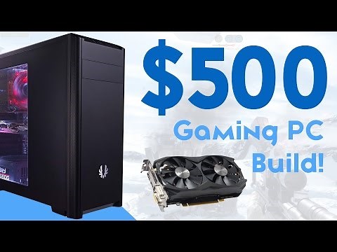 BUILD AN INSANE $500 GAMING PC 2016! [1080P 60FPS!]