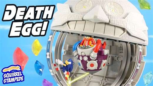 Sonic The Hedgehog Eggman's Death Egg Exploding Playset Review
