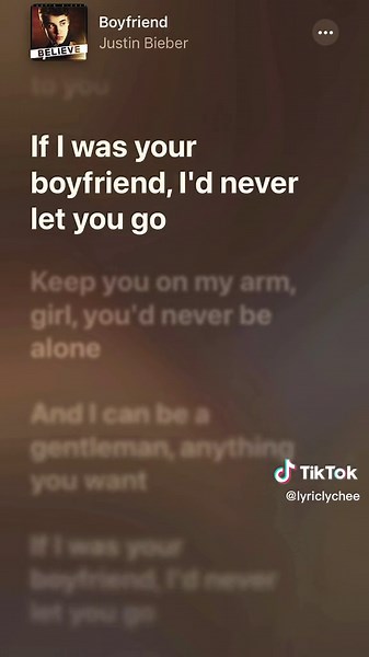 boyfriend - justin bieber #lyriclychee #justinbieber | boyfriend