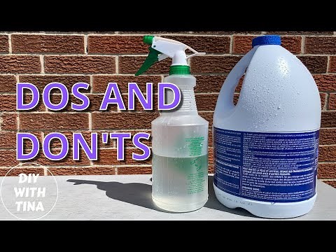 HOW TO MAKE HOMEMADE BLEACH CLEANER | BLEACH CLEANER RECIPE (QUICK AND SIMPLE)