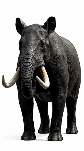 Elephant evolution timelapse 🐘#wildlife #evolution #elephant