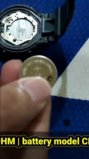 How to replace the battery of G-Shock watch #G-Shock