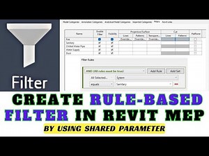 View Filter In Revit MEP 2024 | Revit MEP | #mep