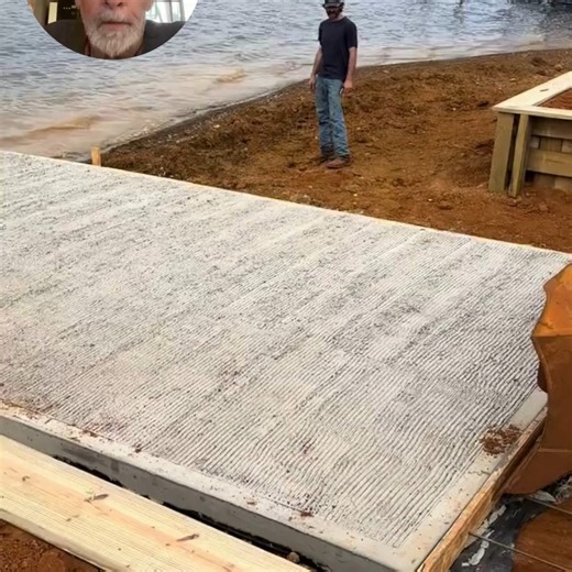 Remi Mills Groover on Instagram: "Concrete Boat Ramp Done in Minutes #construction #impressive #engineering #boat launch"