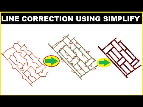 Correct Lines Using Simplify Line Tool in ArcGIS