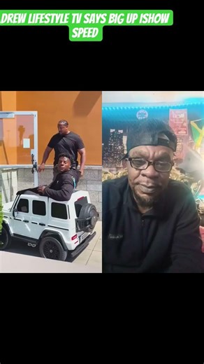 Drew lifestyle TV says big up IShow speed @Worcesterfoodtv @DjFreshhDon