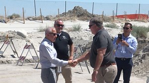 Rep. Ken Calvert tours damage from tropical storm, meets with local officials for solutions to Indian Canyon closure