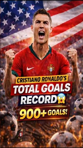 Cristiano Ronaldo’s Total Goals Record 😱⚽