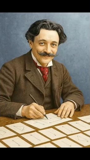 Who made the first cartoon in the world