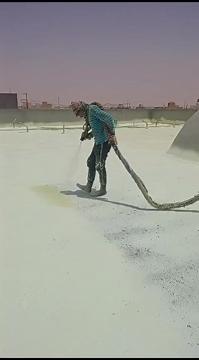 ‏عزل اسطح فوم حراري مائي