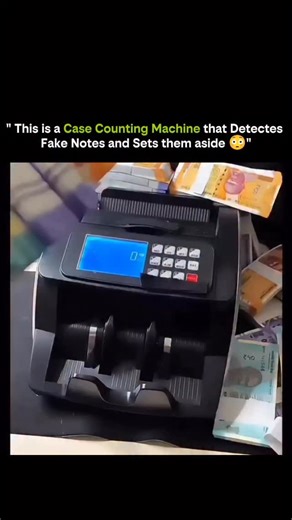 SCIENCE | HISTORY | FACTS | EXPERIMENT on Instagram: "This video shows a high-speed currency counting machine that does much more than just count cash. It’s designed to detect counterfeit notes in real time and separate them automatically, making it a critical tool for banks and financial institutions. Here’s how it works: 1️⃣ Multi-Sensor Scanning: Each banknote passes through multiple sensors that analyze size, thickness, ink, magnetic properties, and infrared patterns. 2️⃣ UV & Magnetic Detec