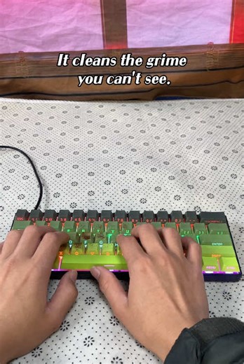 Multifunctional and easy to carry 7 in 1 computer keyboard cleaning brush kit! #recommendations #keyboardcleaner #computercleaning #cleaningbrushkit #laptop