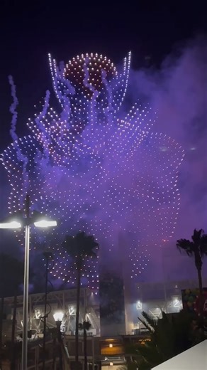 #DeadpoolAndWolverine drones and fireworks at #SDCC. | MOVIECLIPS