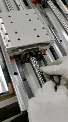 mounting telescopic dustless cover ball screw driven linear actuator #linearmotion #linearmodule