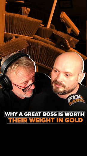 "I didn't want to let him down then." How having a good boss in the trade can massively change your approach to work. #construction #plasterer #builder | Fix Radio