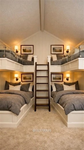 Smart Bunk Bed Design (So Cozy)