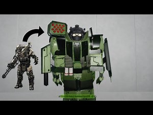 Roblox COD Advanced Warfare ATLAS XS1 Goliath Suit (Avatar Build)