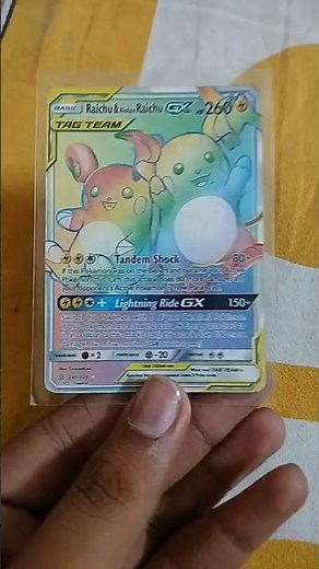 #pokemon #pokemoncards raichu and alolan raichu gx
