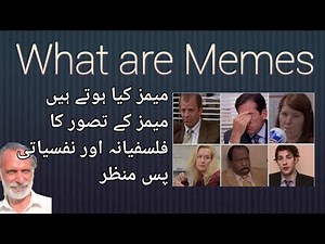 What are Memes, their philosophical and psychological background.